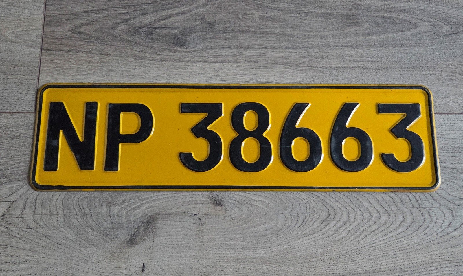 Kentekenplaat nummerplaat nummerbord Zuif Afrika, Verzamelen, Ophalen of Verzenden, Gebruikt, Auto's