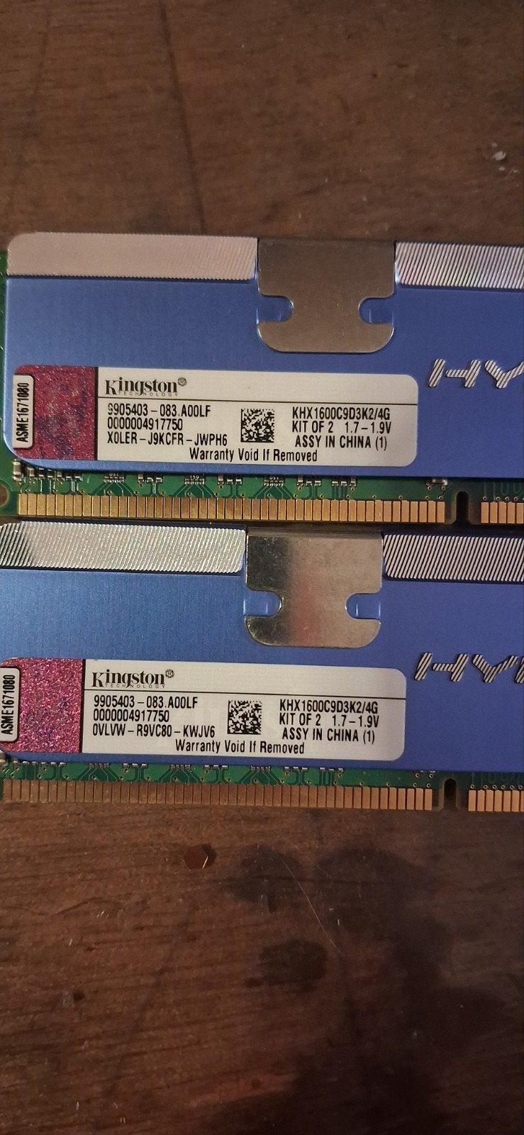 Foto 4 van Kingston HyperX DDR3 RAM - 2x4GB (8GB totaal)