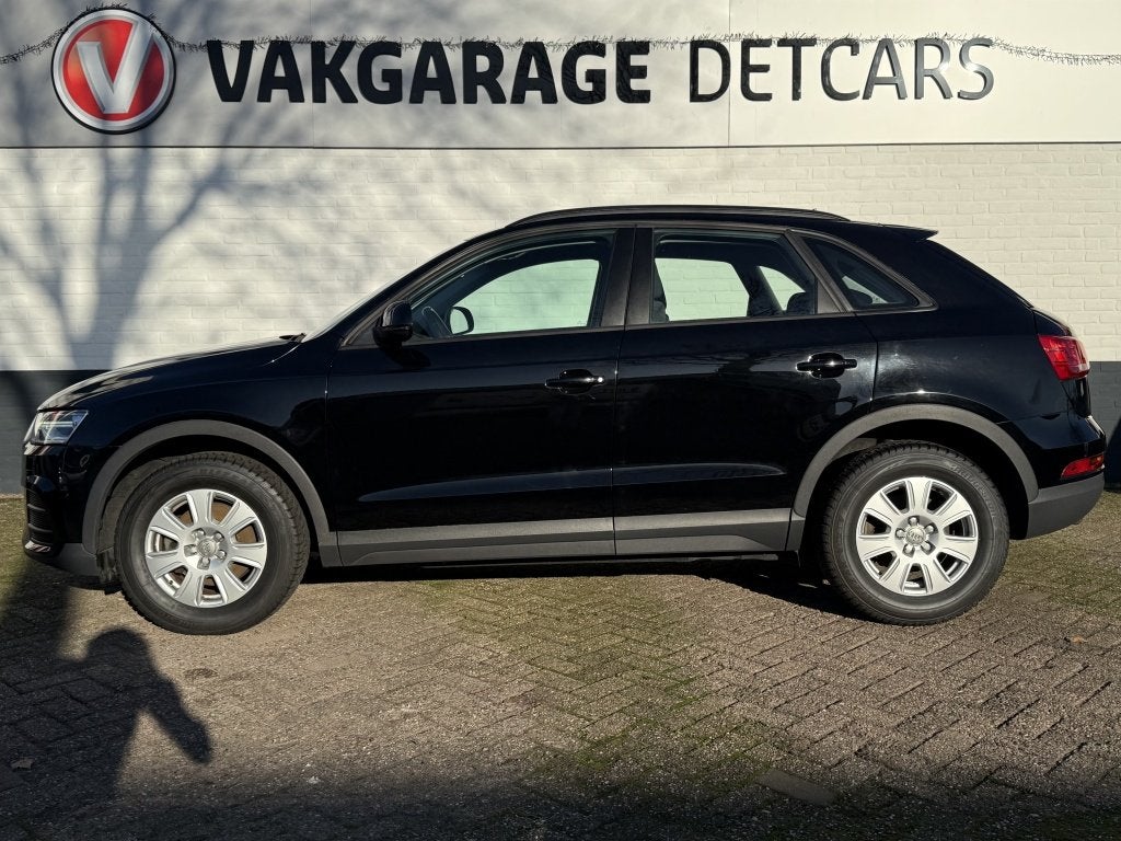 Audi Q3 1.4 TFSI (bj 2017), Auto's, Euro 6, 4 cilinders, Zwart, Handgeschakeld