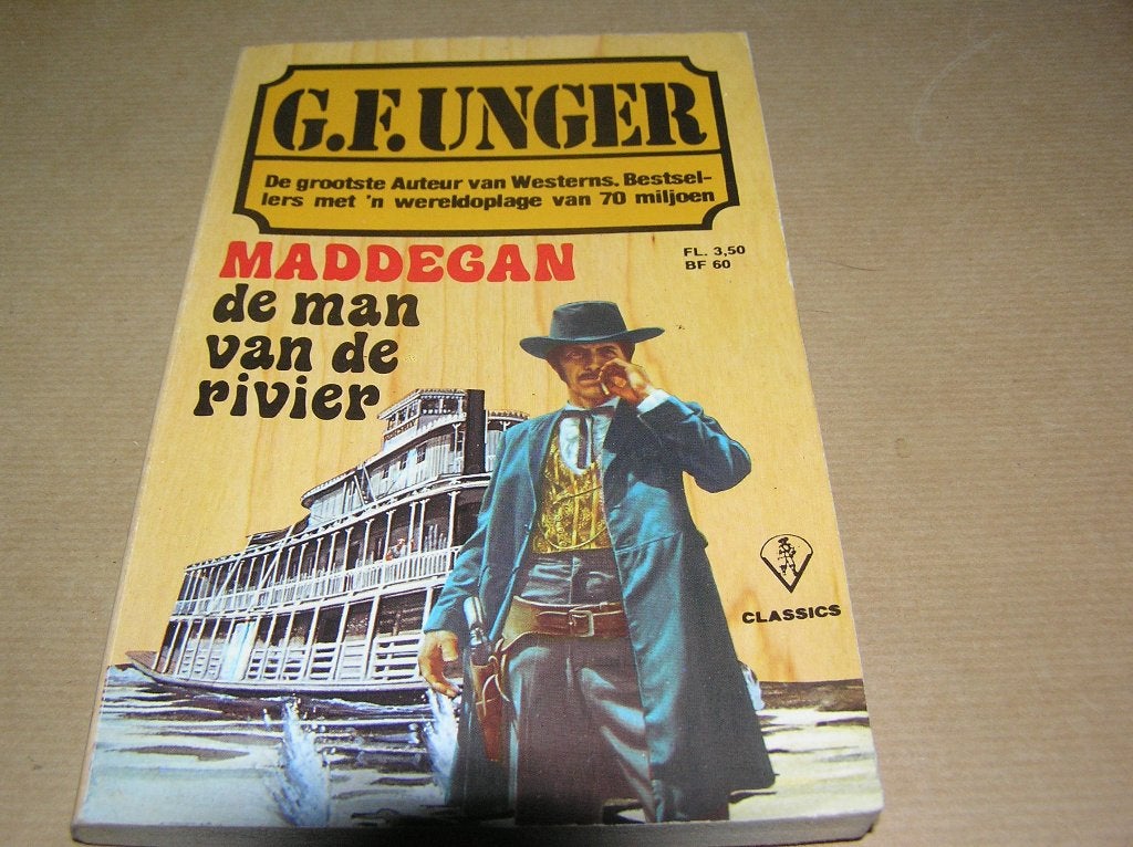 Maddegan de man van de rivier(1)- G.F.Unger, Ophalen of Verzenden, Gelezen, G.F.Unger