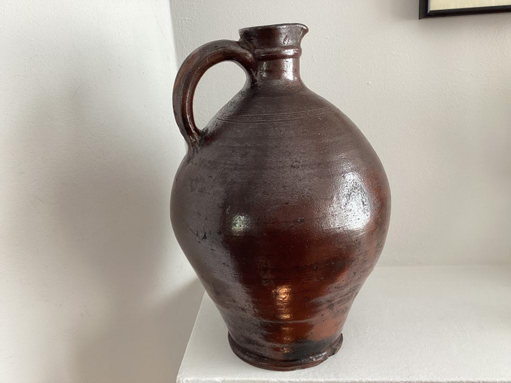 Antieke kan aardewerk, Ophalen of Verzenden