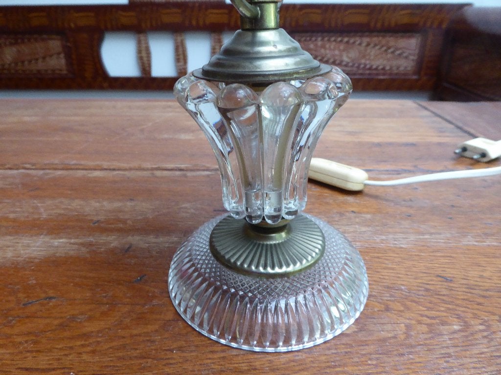 Vintage glazen lampje, Antiek en Kunst, Ophalen of Verzenden