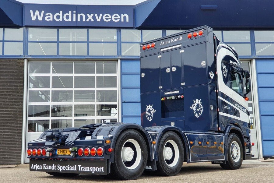 WSI SCANIA  S HIGHLINE  6X4  EURO PX LOW LOWLOADER  KANDT, Ophalen of Verzenden, Nieuw, Bus of Vrachtwagen, Wsi