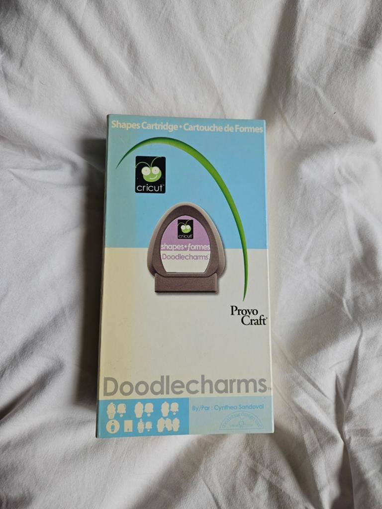 Cricut Doodlecharm Cartridge - Shapes Cartridge, Hobby en Vrije tijd, Knutselen, Ophalen, Zo goed als nieuw, Gereedschap of Toebehoren