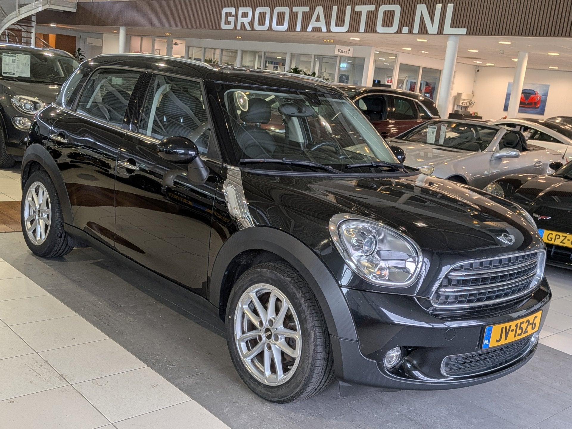 MINI Countryman 1.6 Cooper Airco, Cruise Control, Stuurbekra, Voorwielaandrijving, Gebruikt, Leder, Bedrijf