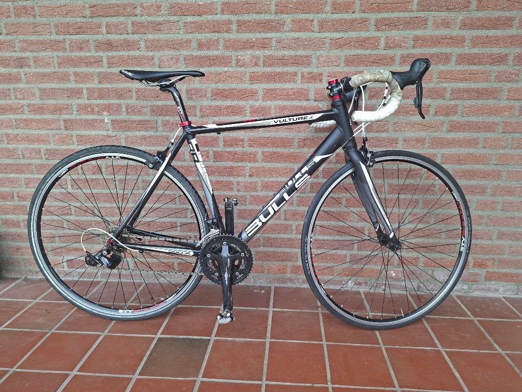 racefiets, Fietsen en Brommers, Fietsen | Racefietsen, Gebruikt, Heren, Overige merken, Meer dan 20 versnellingen, Velgrem, Aluminium