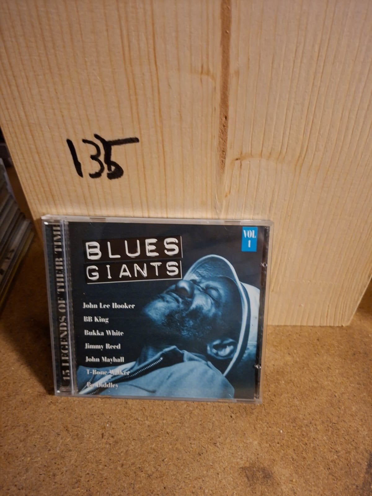 Blues Giants Vol. 1 CD - 15 Legends of Their Time, Ophalen of Verzenden, Gebruikt, Blues, Album