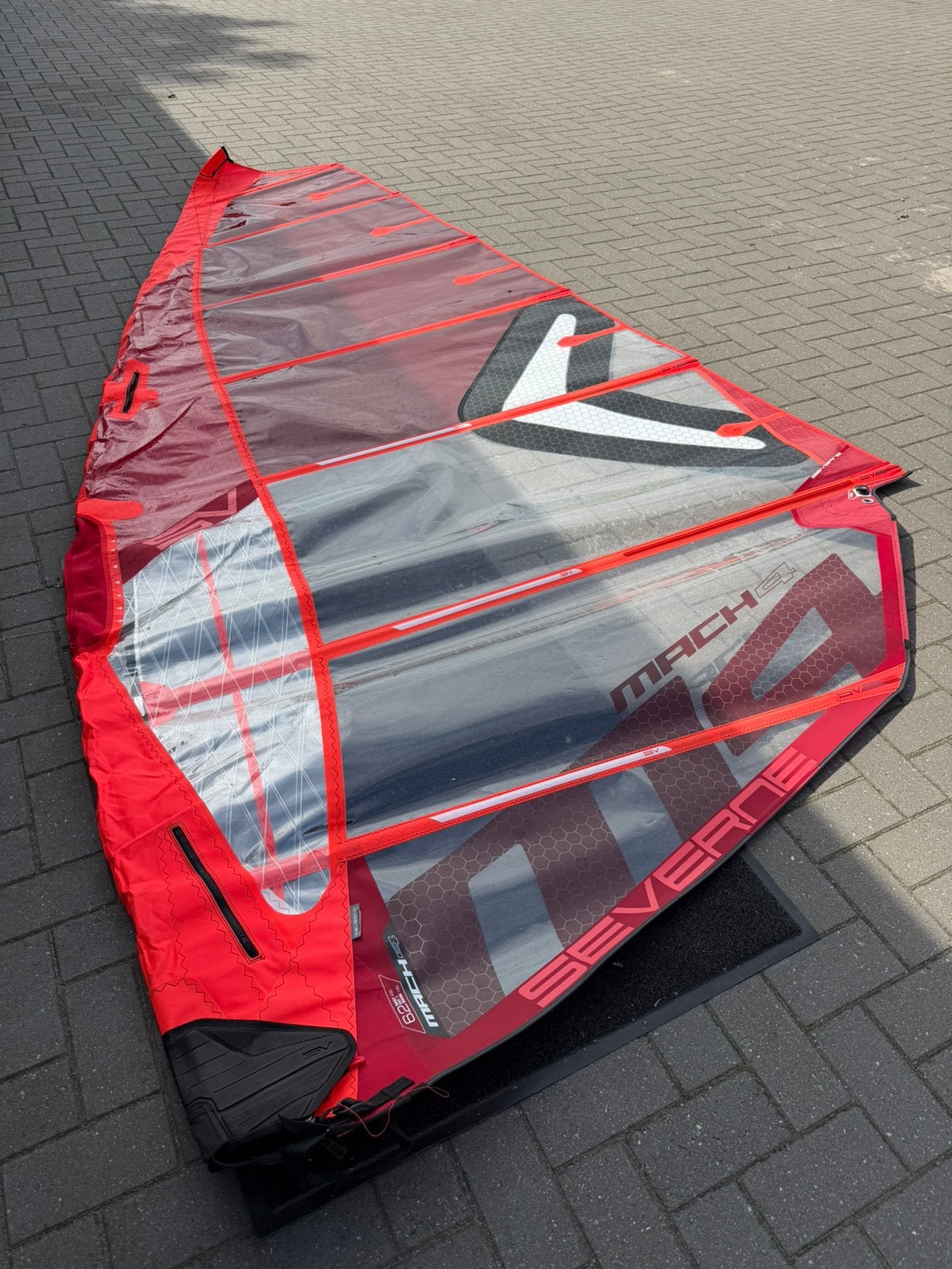 Severne Mach 4 in de maat 6.2, Watersport en Boten, Windsurfen, Ophalen, Zo goed als nieuw, Zeil