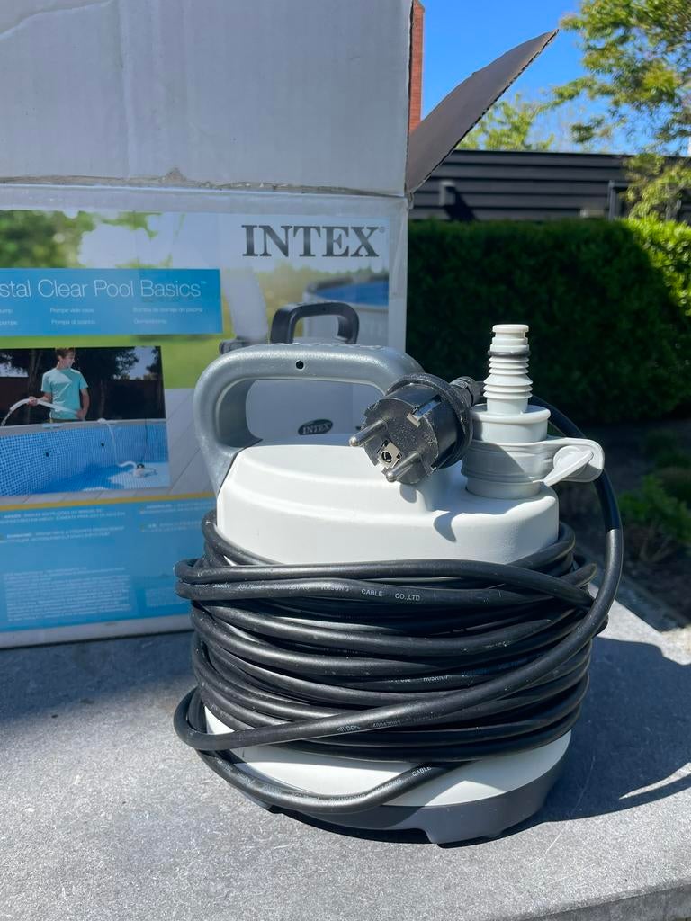 Dompelpomp intex, Ophalen, Zo goed als nieuw