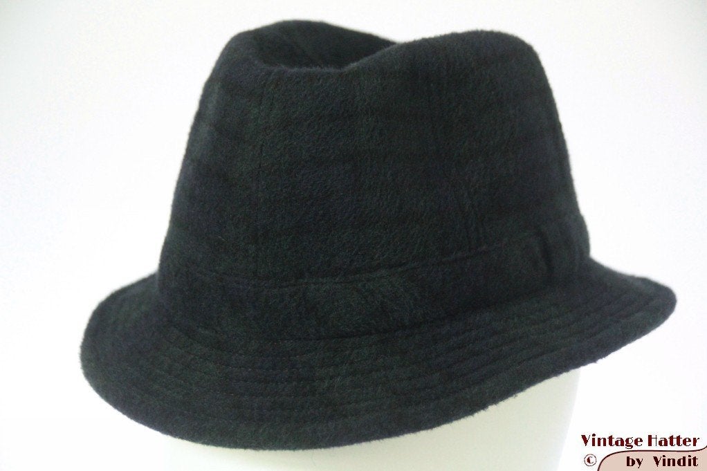 Vintage Vissershoed Country Gentleman donker blauw groen 55, Kleding | Dames, Hoeden en Petten, 55 cm (S, 6⅞ inch) of minder, Hoed