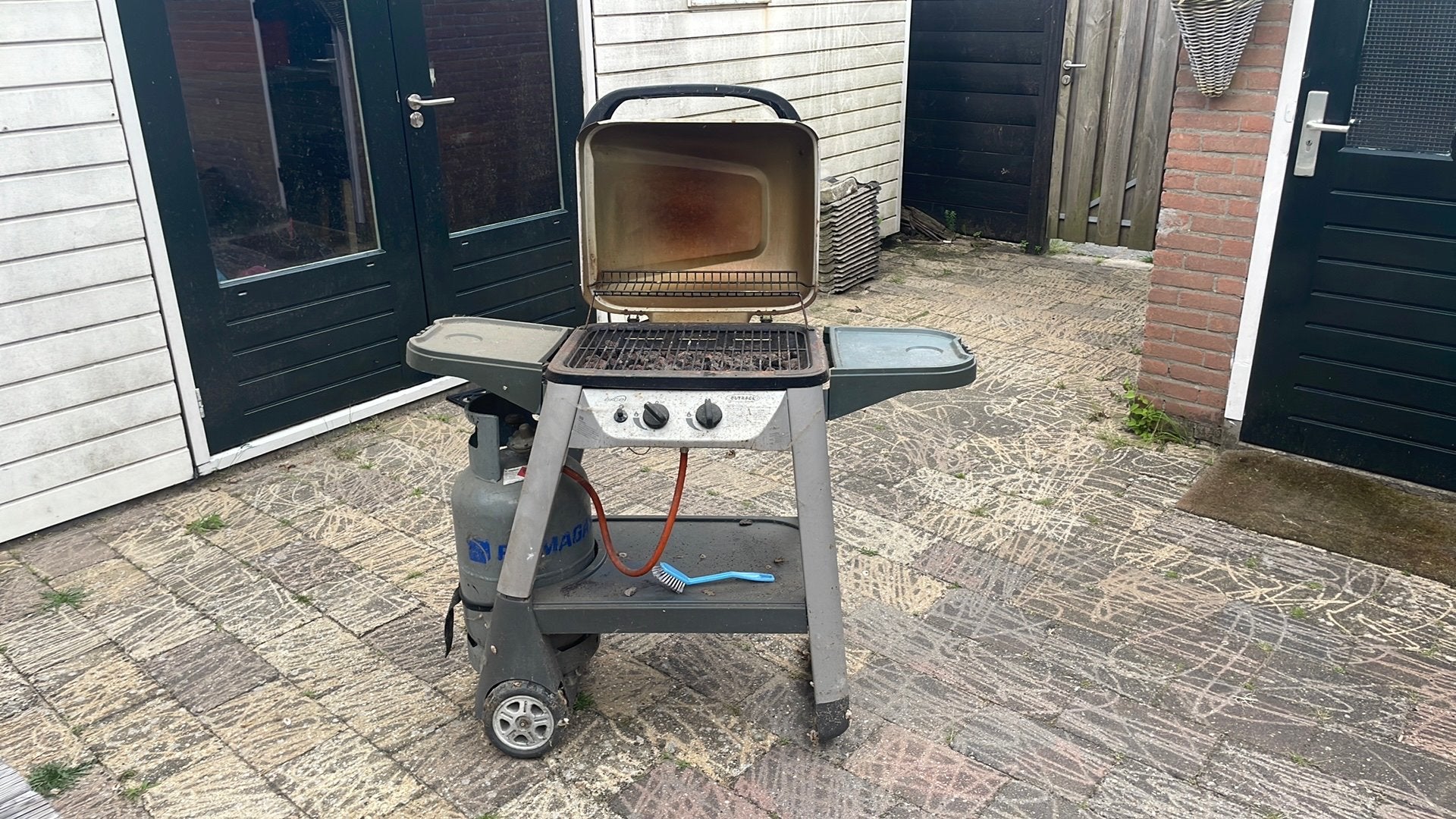 Gasbarbeque. Moet weg!, Ophalen, Gebruikt