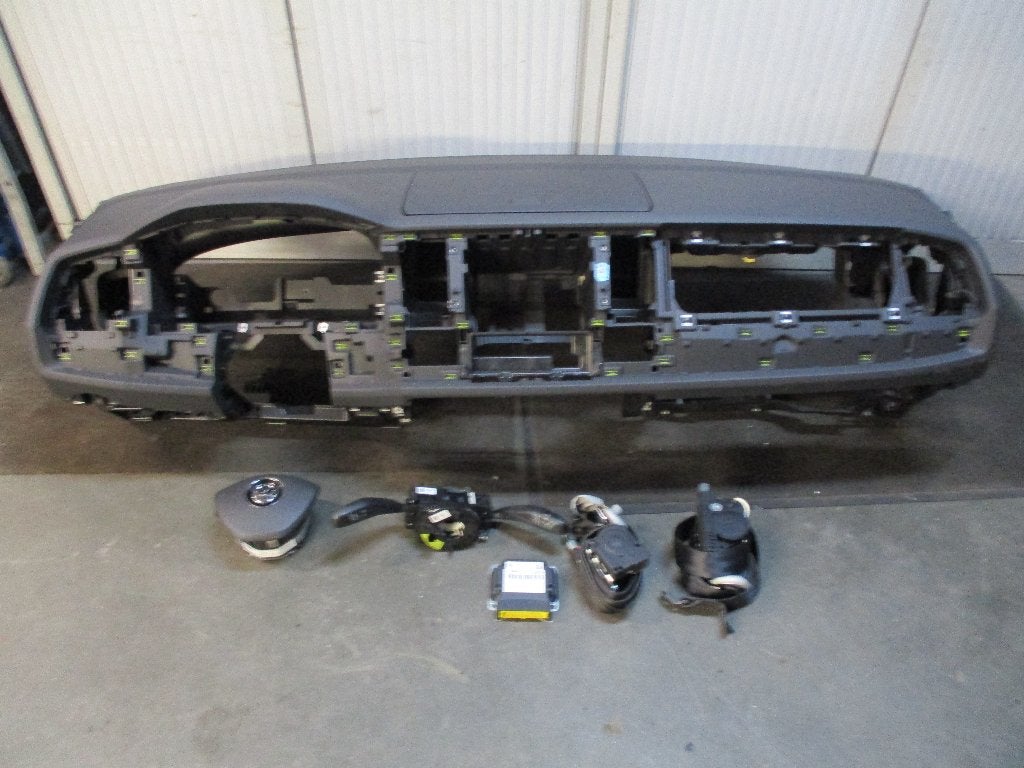 Volkswagen Transporter T6 2015-2019 Dashboard + airbag set, Ophalen of Verzenden, Gebruikt, Volkswagen