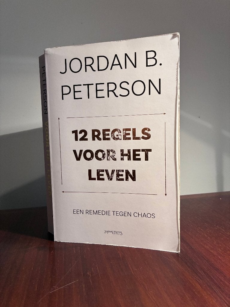 Boek - 12 regels voor het leven (Jordan B Peterson), Gelezen, Sociale psychologie, Ophalen of Verzenden, Jordan Peterson