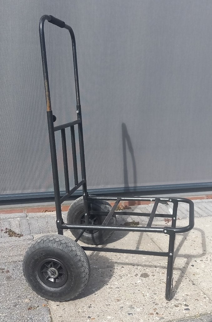 Inklapbare trolley/kar met luchtbanden, Ophalen, Gebruikt