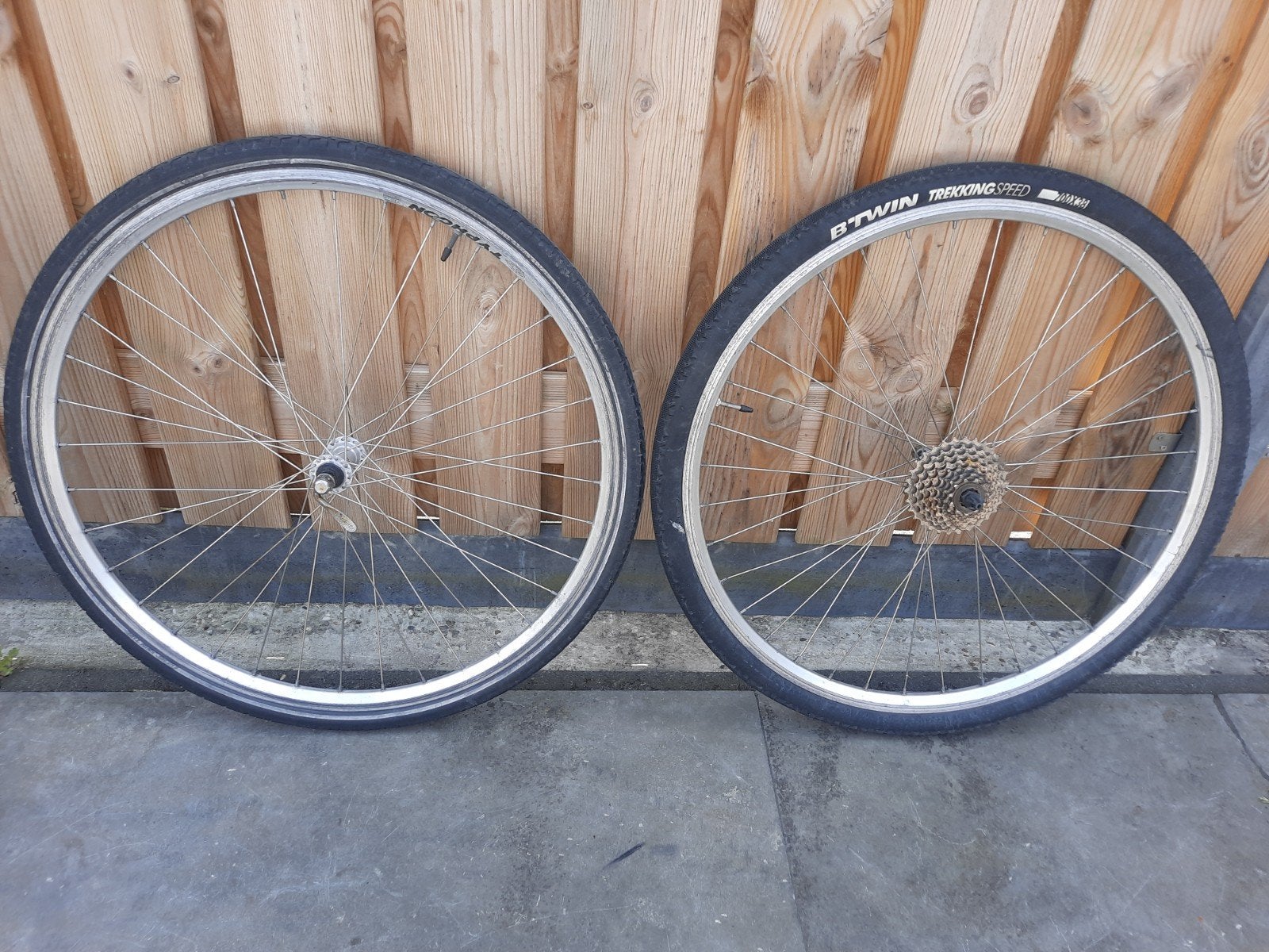 Setjes wielen 28 t/m16 inch, Ophalen, Gebruikt, Wiel