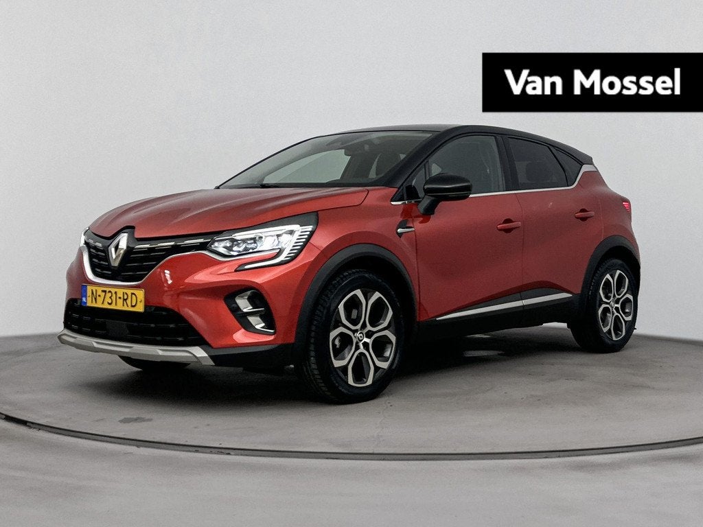 Renault Captur 1.0 TCe Intens 90Pk | Navigatie | Apple & And, Auto's, Renault, Voorwielaandrijving, Gebruikt, Euro 6, Leder en Stof