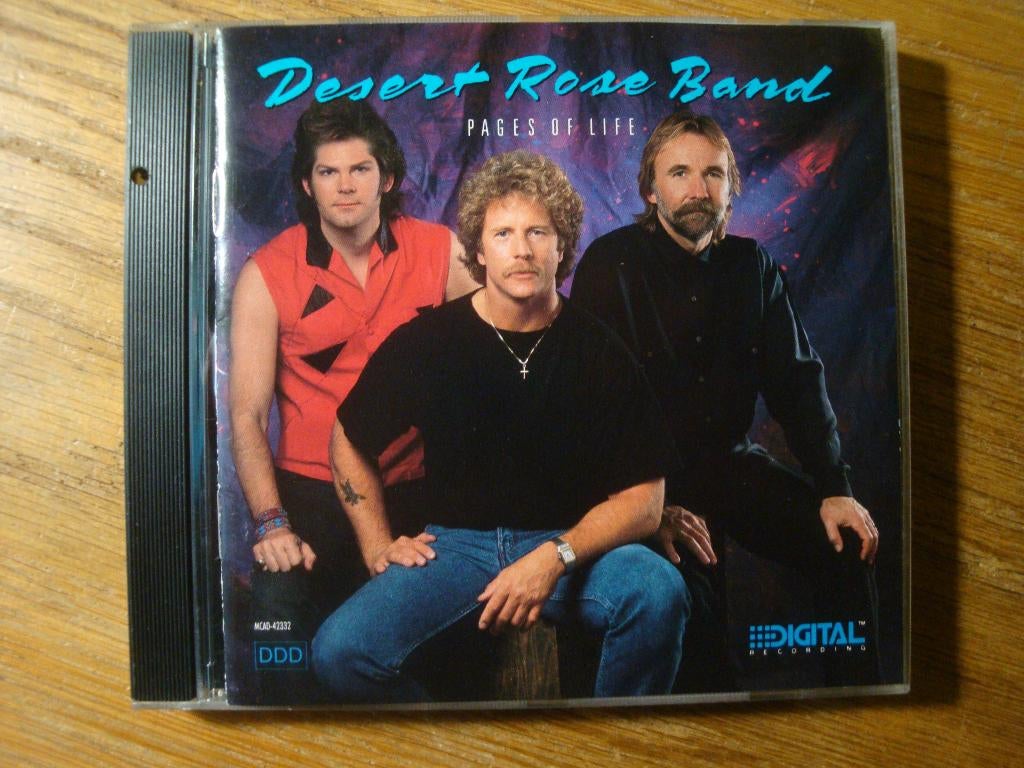 Desert Rose Band (C. Hillman) - Pages Of Life (country rock), Ophalen of Verzenden, Gebruikt, Poprock
