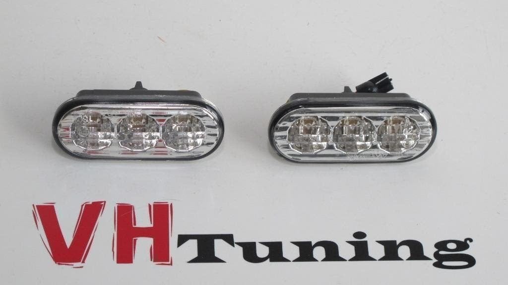 Autostyle DL VWL01L zijknipperlichten chroom  LED VW diverse, Ophalen of Verzenden