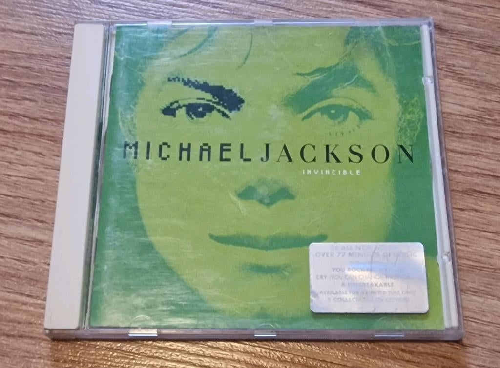 Michael Jackson - Invincible CD (groene versie), Ophalen of Verzenden