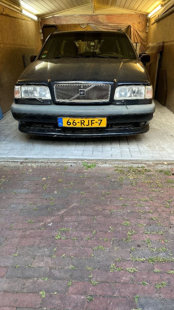 Volvo 850 Turbo T5, 1380 kg, Zwart, Stoelverwarming, Grijs