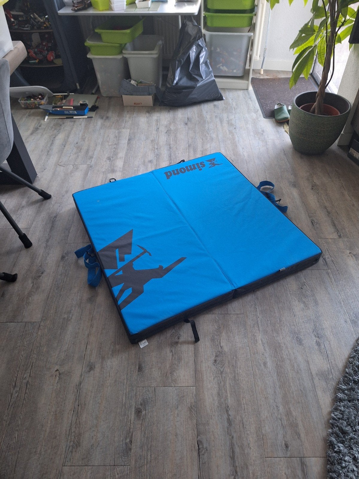 Simond Crash Pad - 100x100x8cm - Bouldermat, Ophalen, Zo goed als nieuw, Klimsport-accessoire