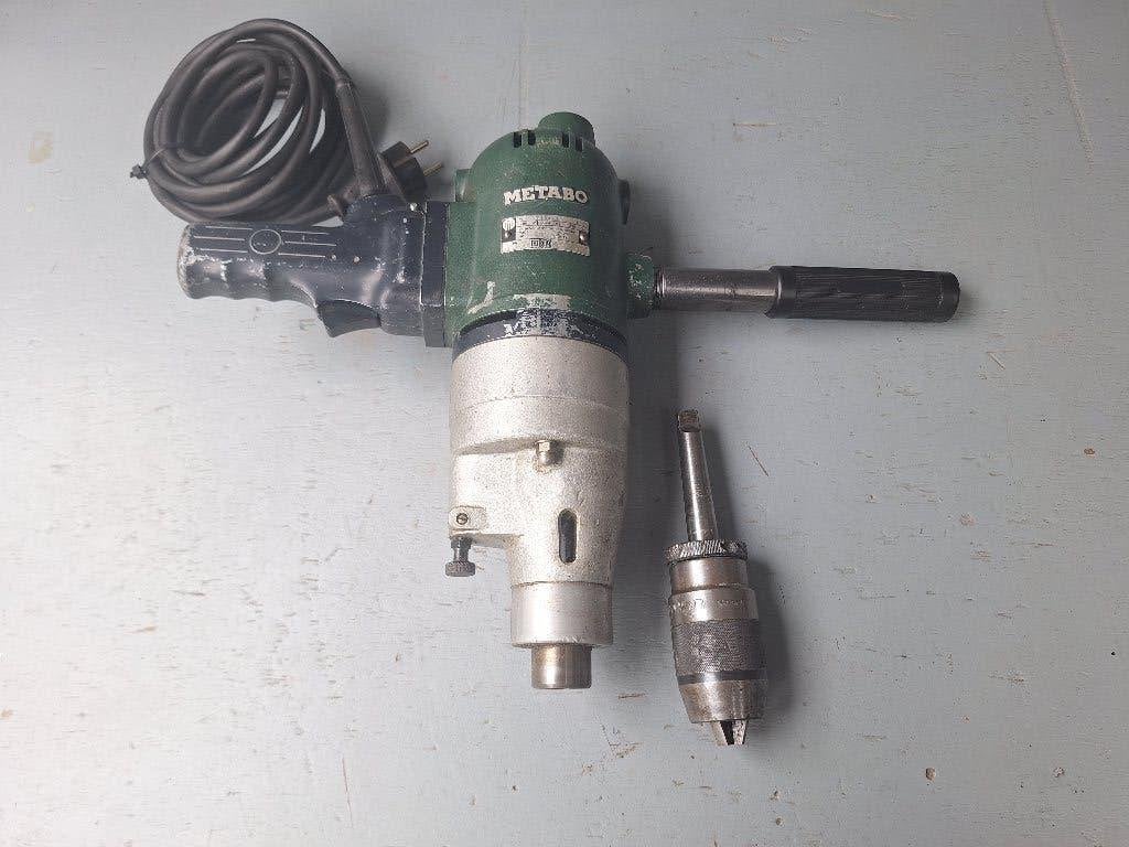 Metabo 7523/2 laagtoerige boormachine morseconus opname, Ophalen of Verzenden, Gebruikt, Boormachine