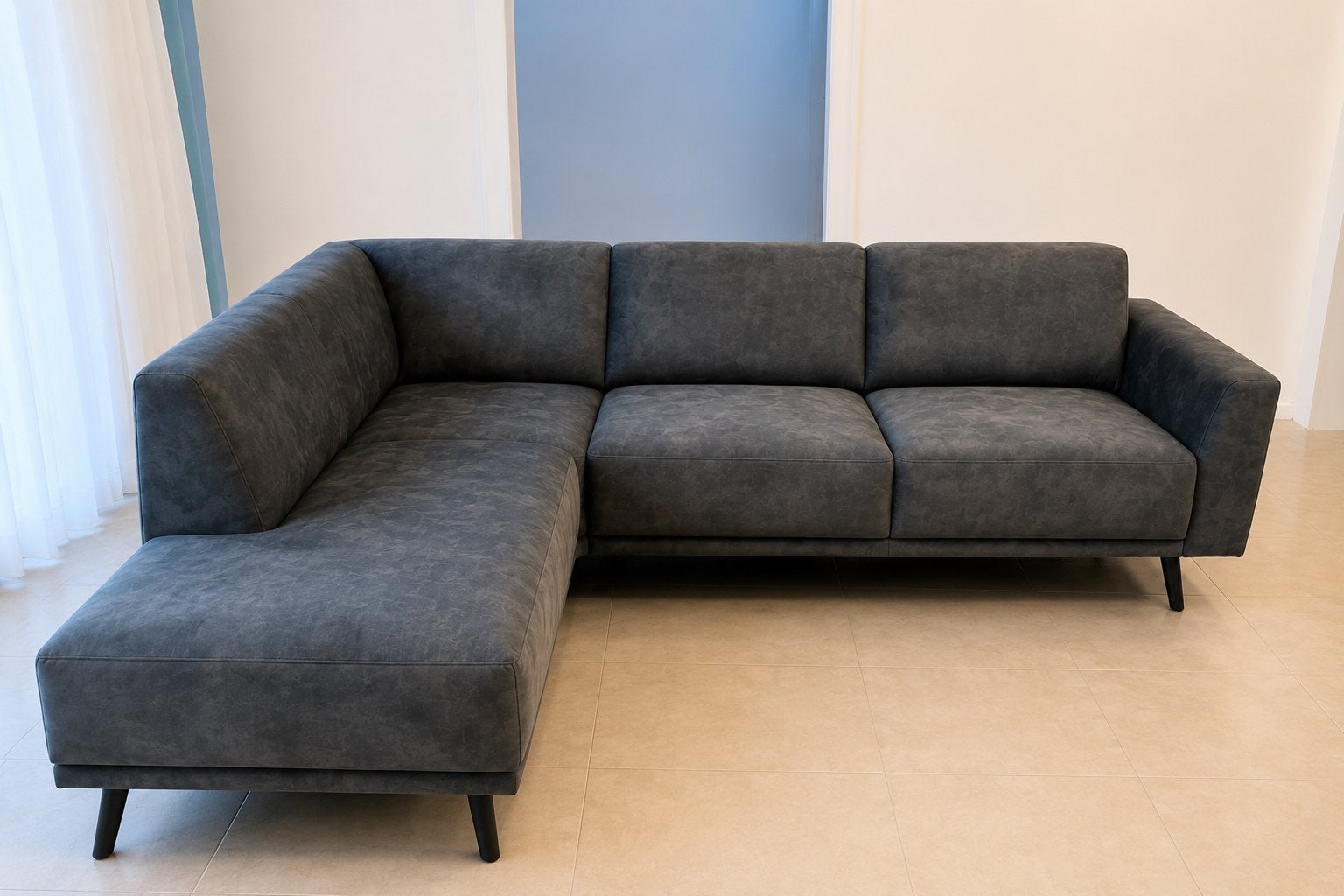 Profijt Hoekbank 260x215 cm - Comfortabel en Modern, 250 tot 300 cm, Ophalen of Verzenden, Zo goed als nieuw, Vierpersoons of meer