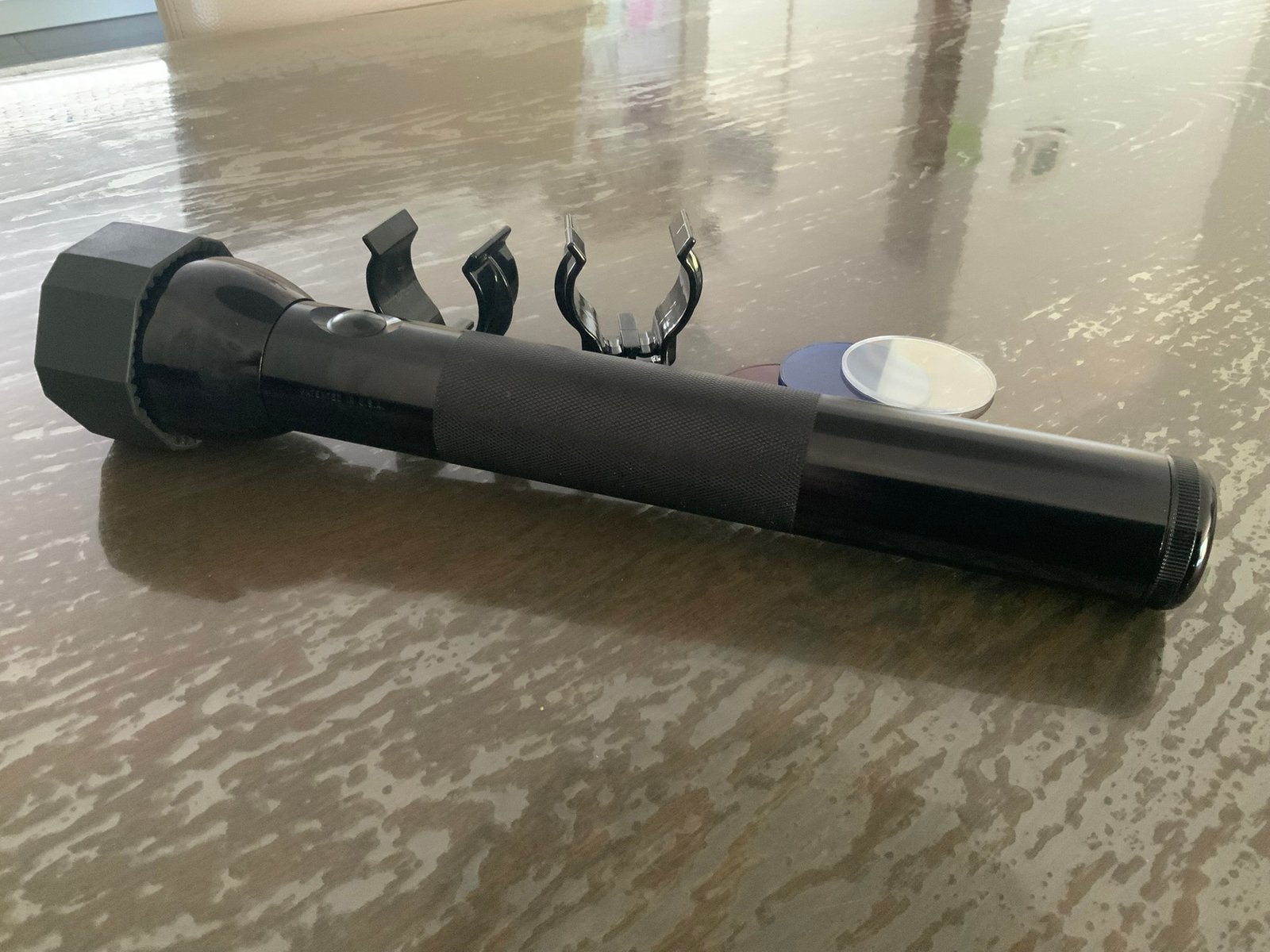 Maglite 3D zaklamp met LED, Caravans en Kamperen, Zaklampen, Ophalen of Verzenden, Zo goed als nieuw, Batterij