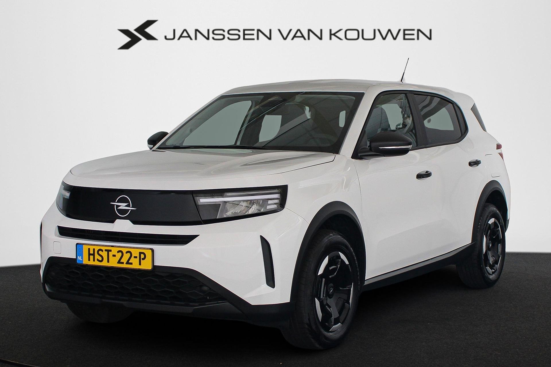 Opel Frontera 1.2 Turbo Hybrid Edition Achteruitrijcamera Ap, Auto's, Stof, Euro 6, 1199 cc, Wit