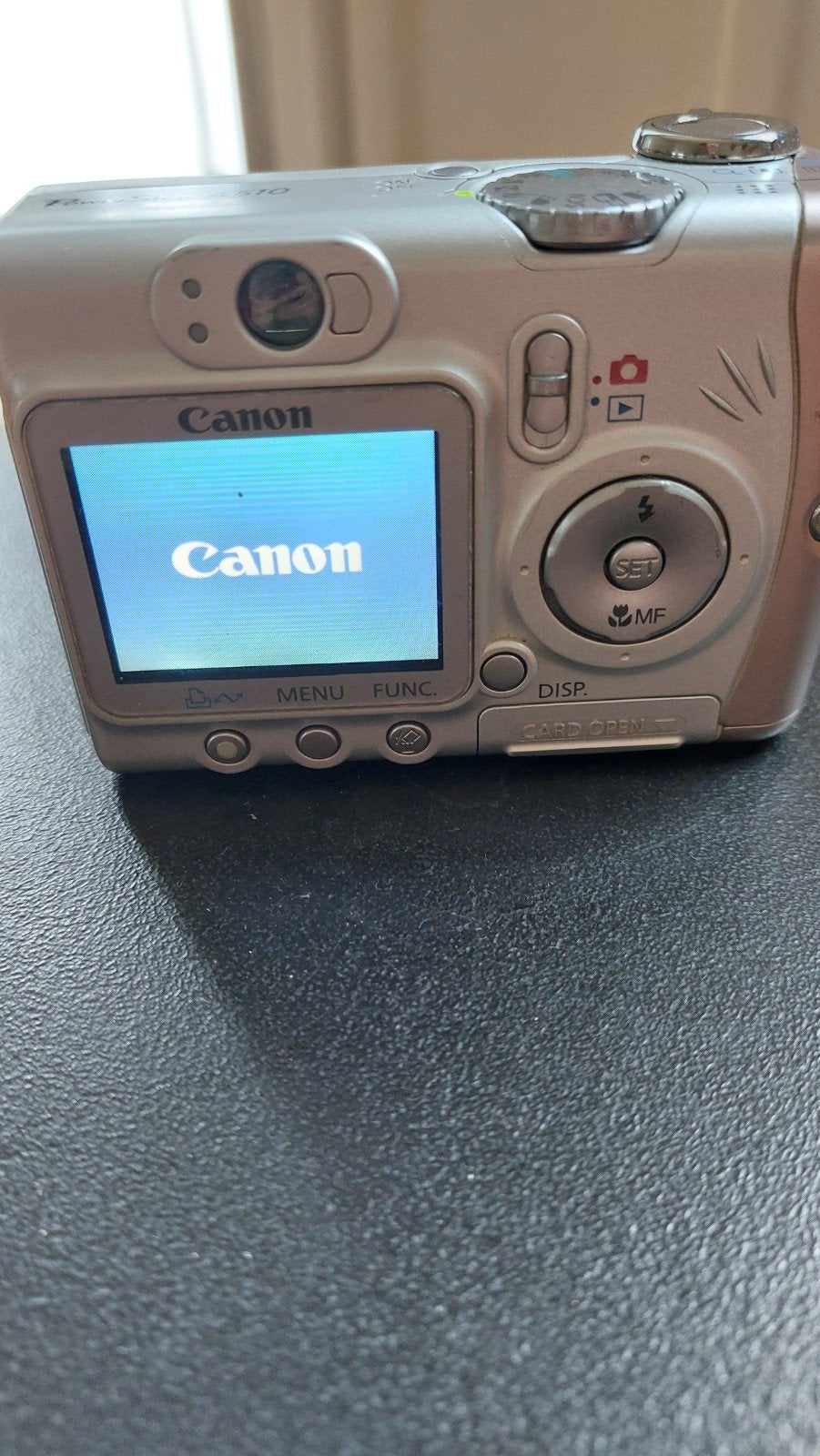 Canon PowerShot A510 Compactcamera - 3.2 Megapixel, Ingebouwde flitser, Gebruikt, Canon, Ophalen of Verzenden