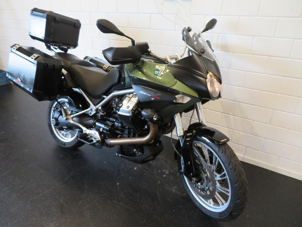 Moto Guzzi STELVIO 1200 8V ABS KOFFERS (bj 2012), Motoren, Motoren | Moto Guzzi, Bedrijf, Toermotor