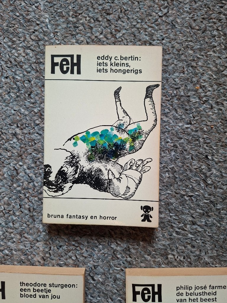 Iets kleins, iets hongerigs/horror- en griezelverhalenbundel, Boeken, Verzenden, Gelezen, Eddy C. Bertin