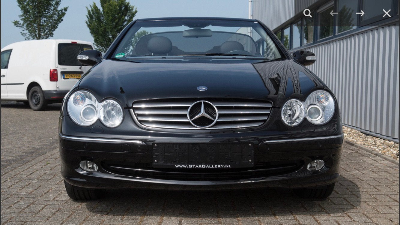 Mercedes-Benz CLK 1.8 Clk200 Kompr Cabriolet AUT 2003 Zwart, Automaat, Achterwielaandrijving, Zwart, 4 cilinders