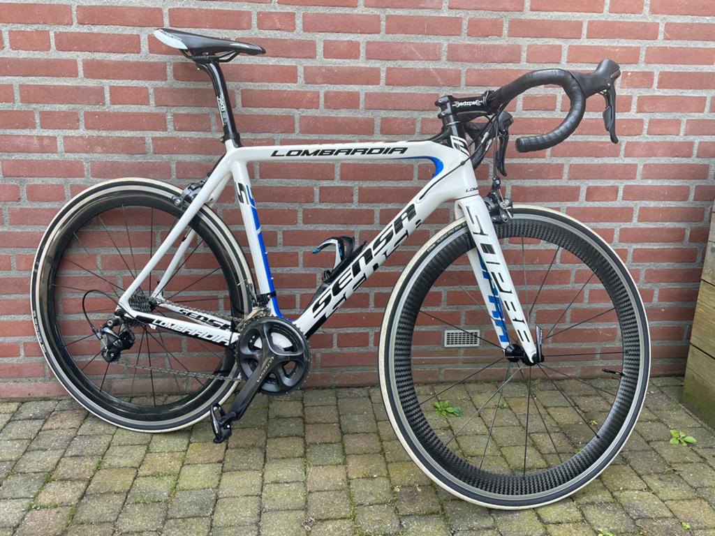 Sensa Lombardia carbon racefiets 56 Ultegra Mavic Cosmic, 28 inch, Carbon, Zo goed als nieuw, Meer dan 20 versnellingen
