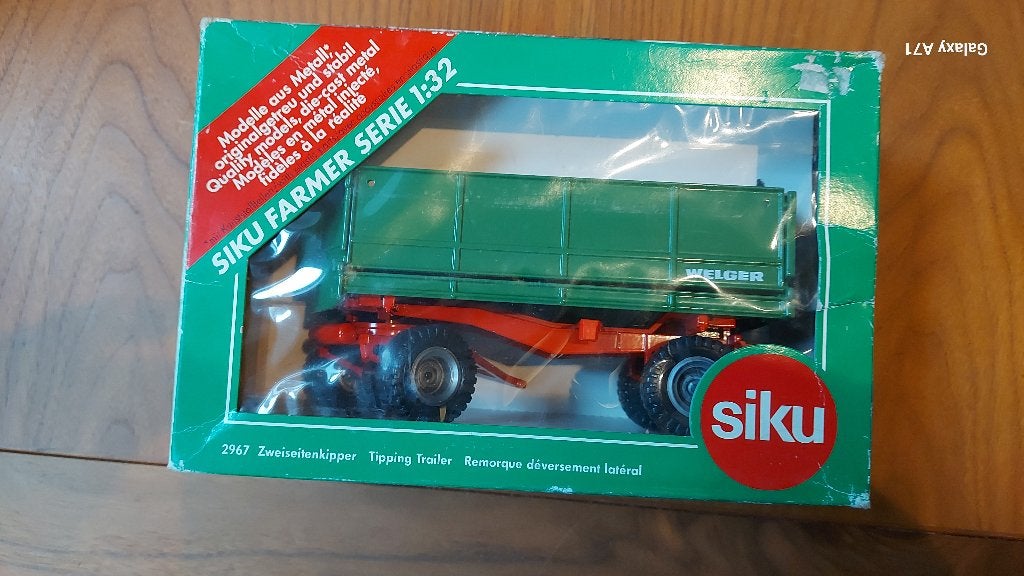 Siku 2967 Welger 2-zijde kieper, Ophalen of Verzenden, Zo goed als nieuw, Tractor of Landbouw, SIKU