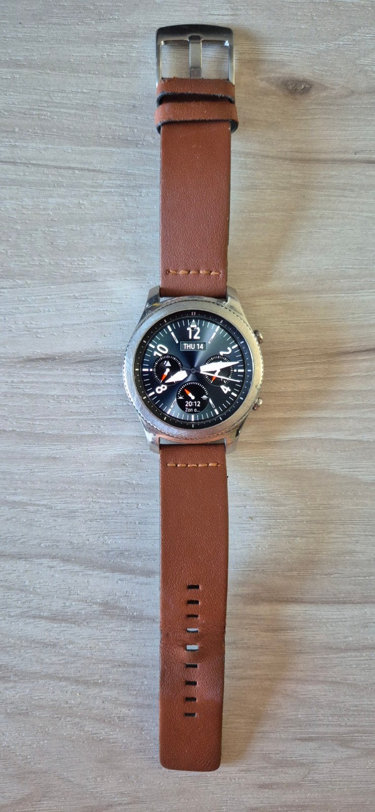 Samsung Gear S3 Classic Smartwatch, Ophalen of Verzenden, Zo goed als nieuw, Samsung, Waterdicht