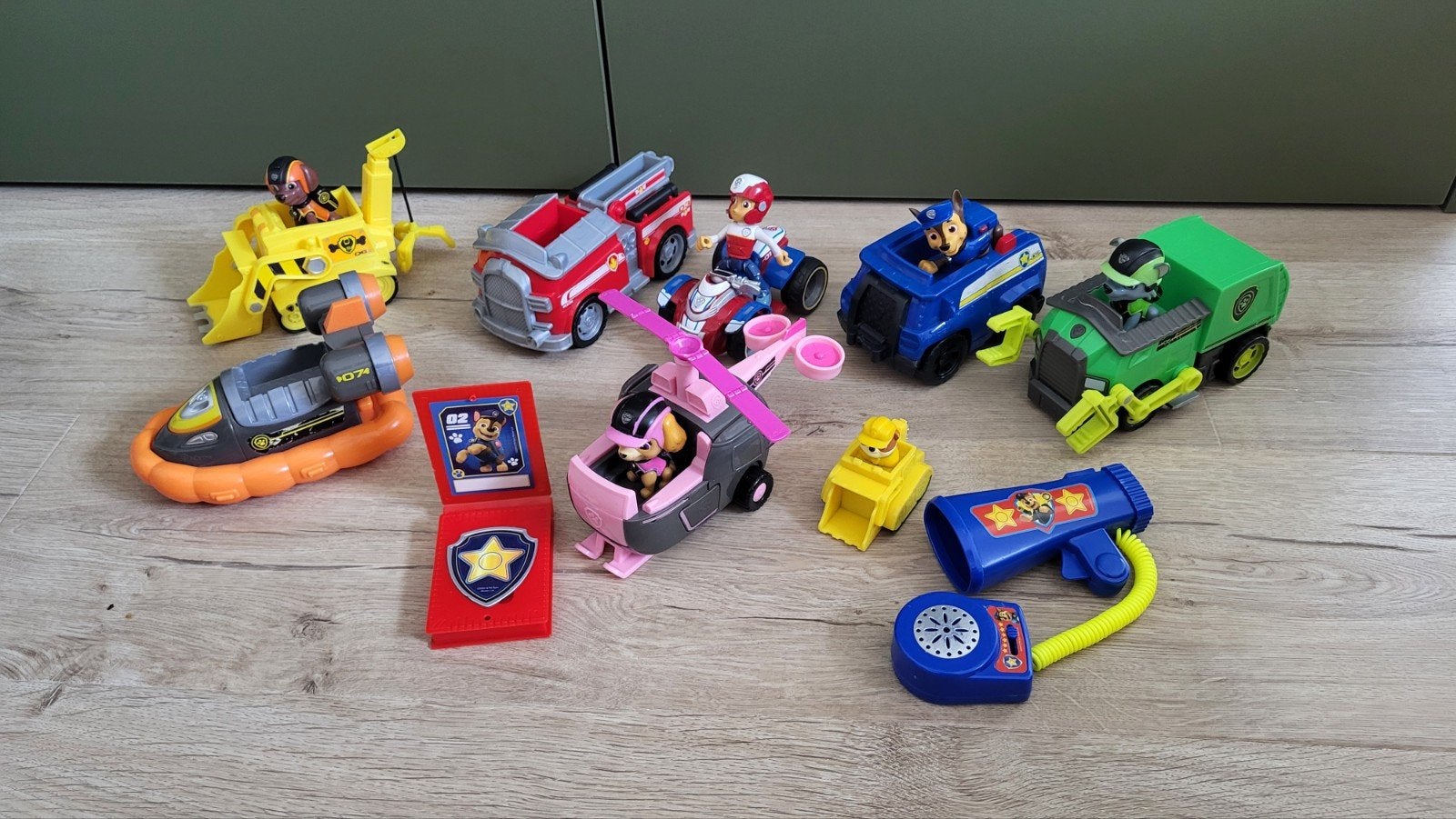 Leuke set Paw Patrol auto's - Gebruikt, Ophalen of Verzenden, Gebruikt