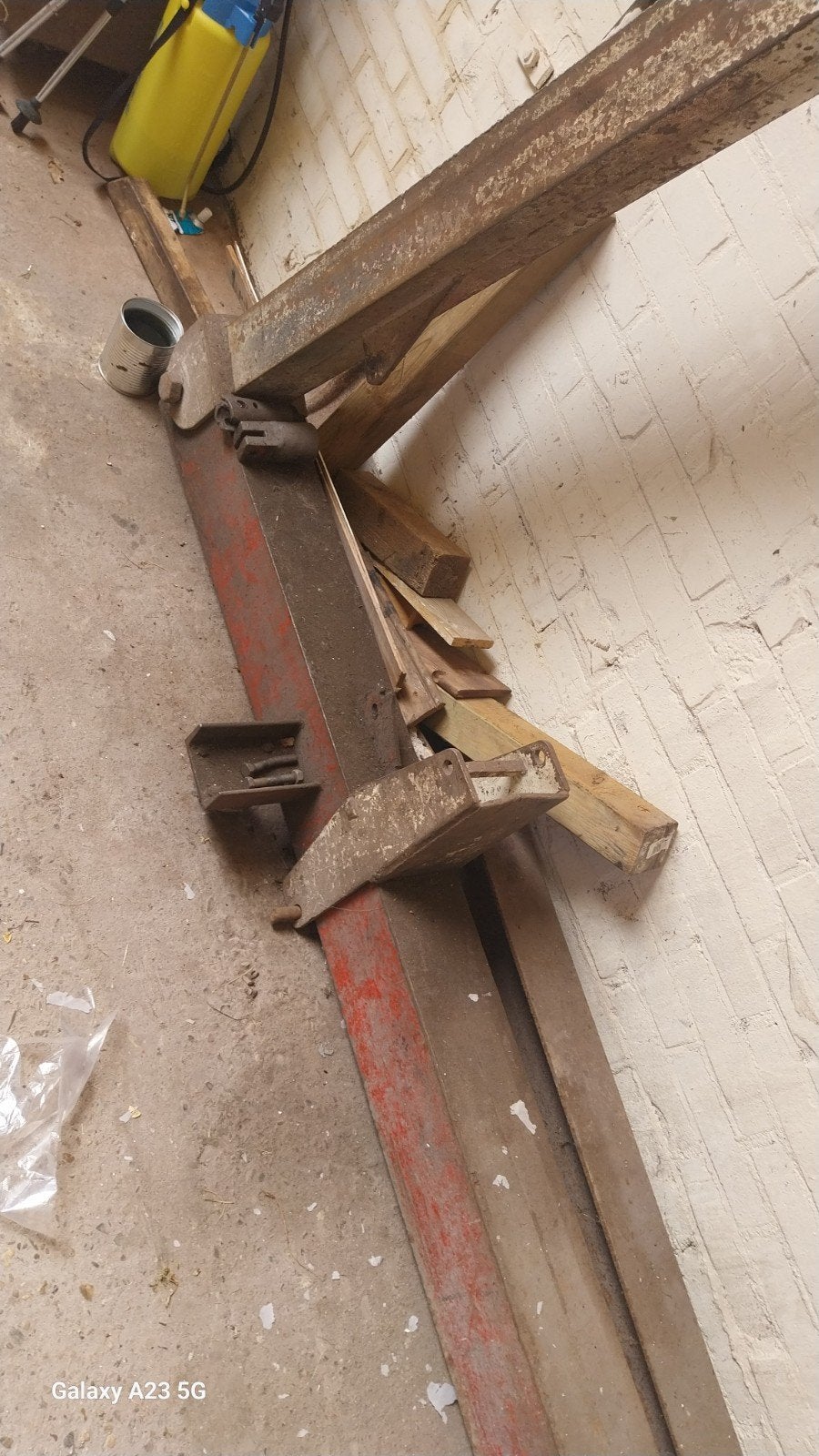 Hydraulische krikset en divers (dozer)e gereedschappen, Ophalen of Verzenden, Gebruikt