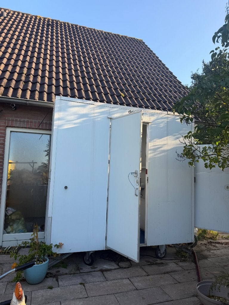 Nood douche nood badkamer douchecontainer unit, Doe-het-zelf en Verbouw, Ophalen, Gebruikt