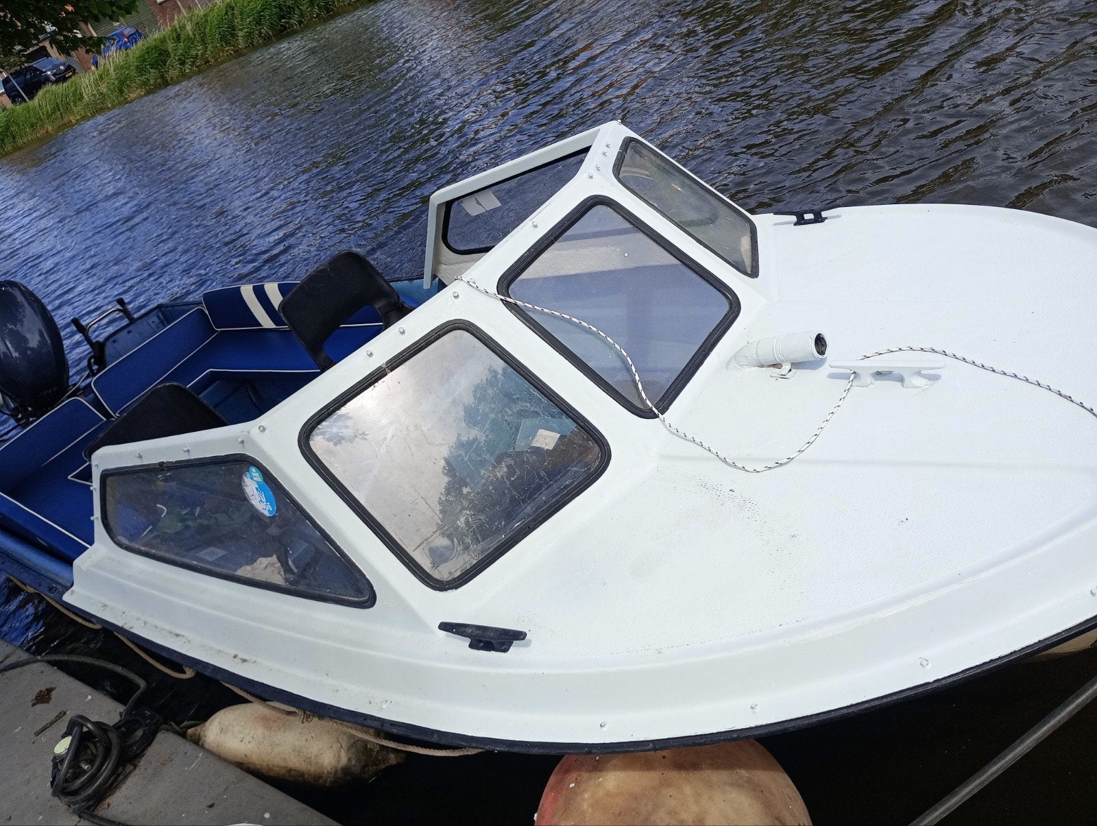 Gezocht  buiskap zeil dekzeil afdekzeil rana 17, Ophalen of Verzenden, Gebruikt, Overige typen, Motorboot