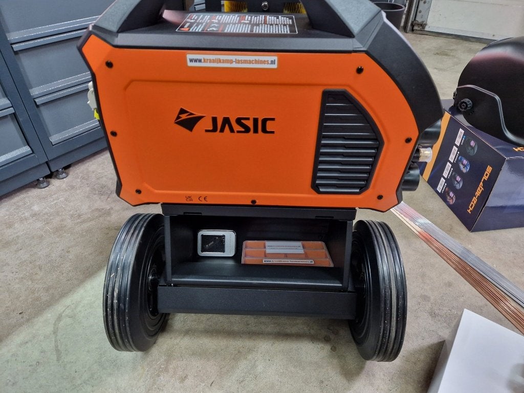 Compleet pakket! Jasic EVO20 TIG200P AC/DC PFC PULSE 230v, Ophalen of Verzenden, Nieuw, 150 tot 250 ampère, Tig