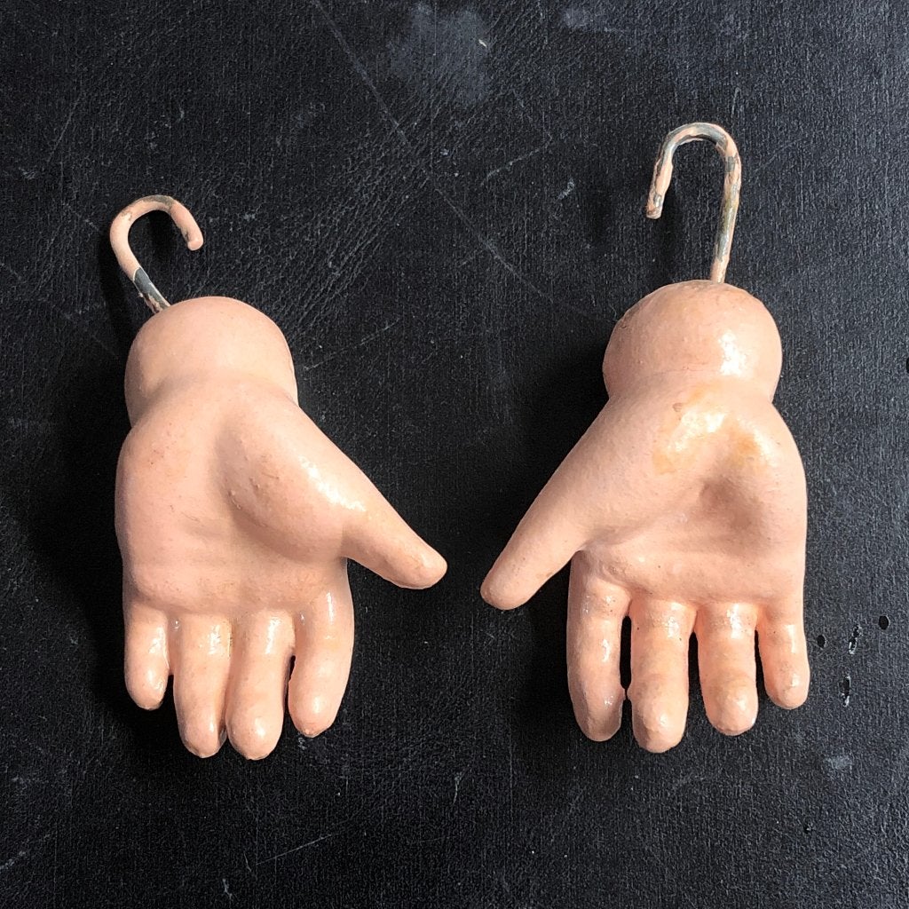 Poppenhandjes, handjes voor antieke Franse pop, o.a. Jumeau, Verzenden, Gebruikt, Accessoires