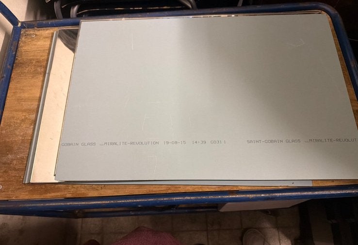 collectie van diverse spiegels, Huis en Inrichting, Ophalen, Zo goed als nieuw, Minder dan 100 cm, Rechthoekig