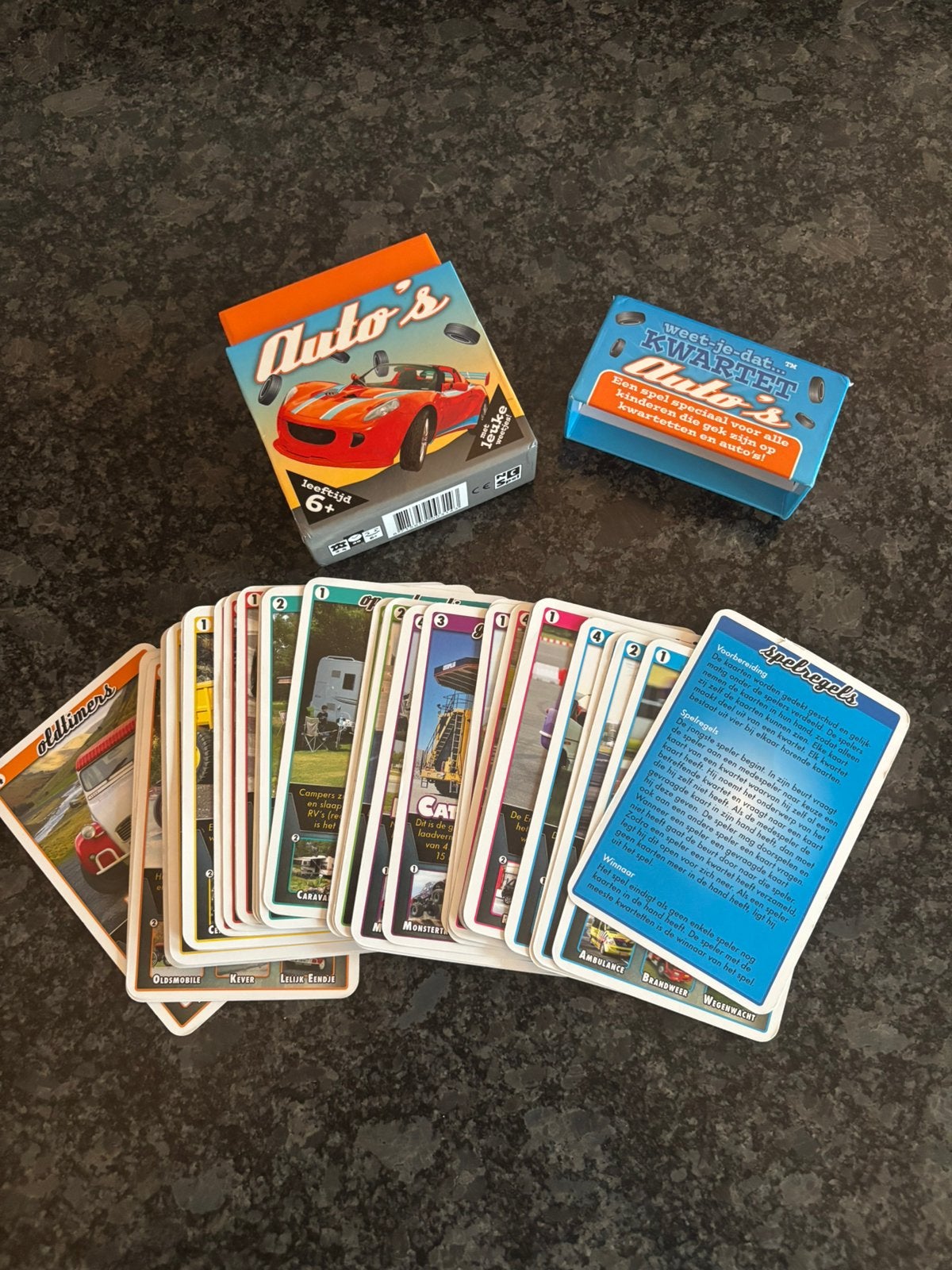 Auto’s kwartet, Ophalen of Verzenden, Zo goed als nieuw, Kwartet(ten)