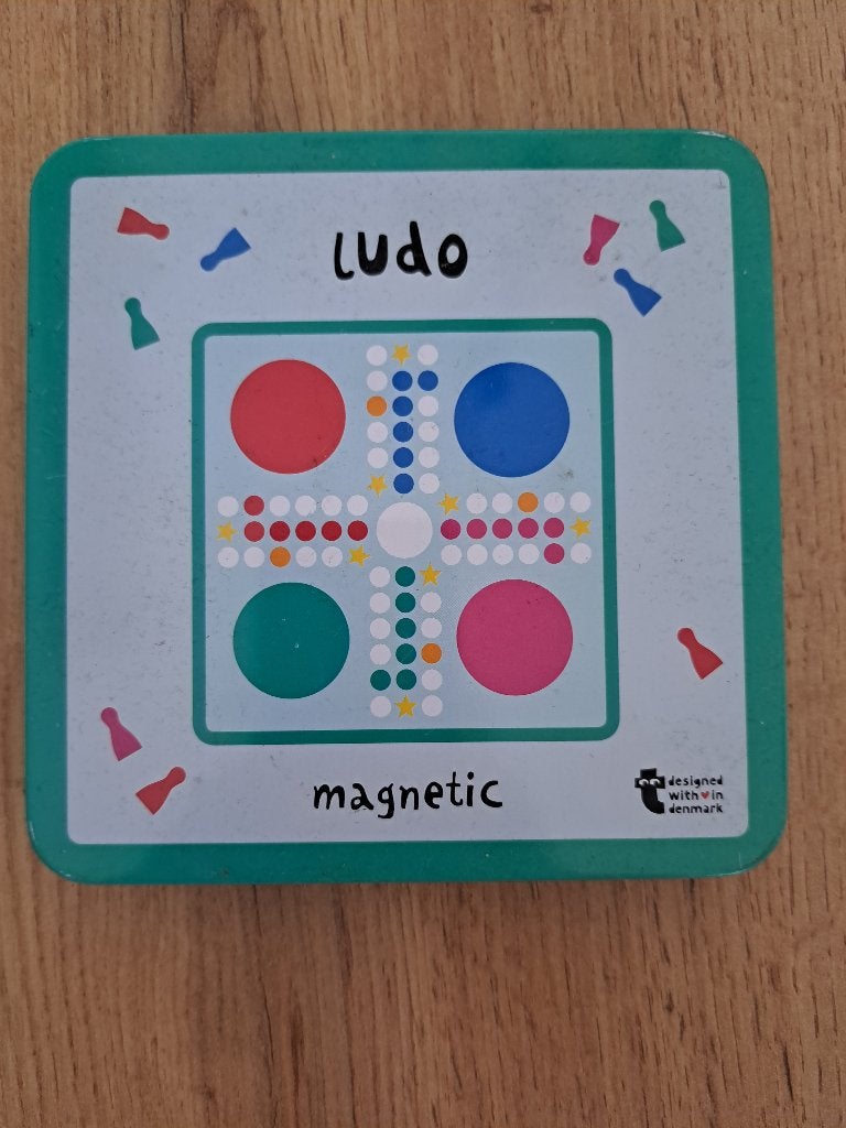 Ludo magnetisch reisspel i.z.g.s., Een of twee spelers, Ophalen of Verzenden, Gebruikt, Reisspel