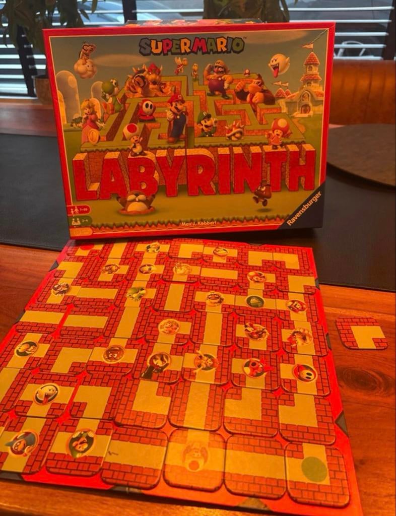 Super Mario Labyrinth (compleet), Drie of vier spelers, Ophalen, Gebruikt