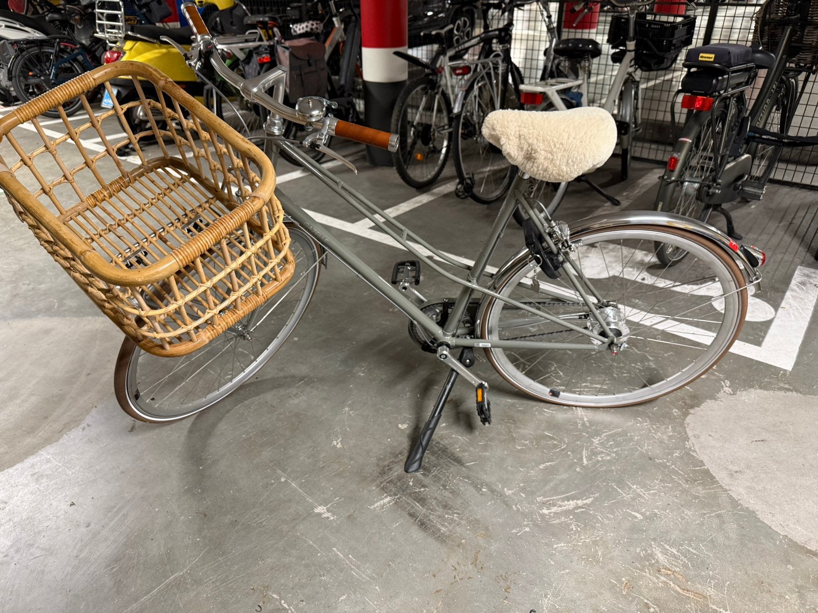 Gazelle Van Stael damesfiets, Fietsen en Brommers, Ophalen, Zo goed als nieuw, Gazelle