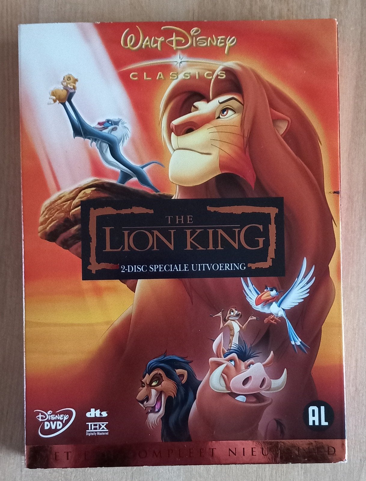Dvd the Lion King (2disc), Cd's en Dvd's, Alle leeftijden, Ophalen of Verzenden, Zo goed als nieuw, Amerikaans