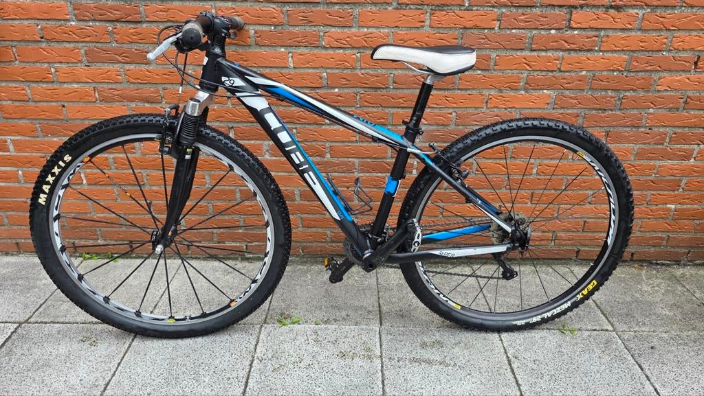 Cube Mountainbike - 17 inch frame - 19 inch banden, Gebruikt, Hardtail, Velgrem, 45 tot 49 cm