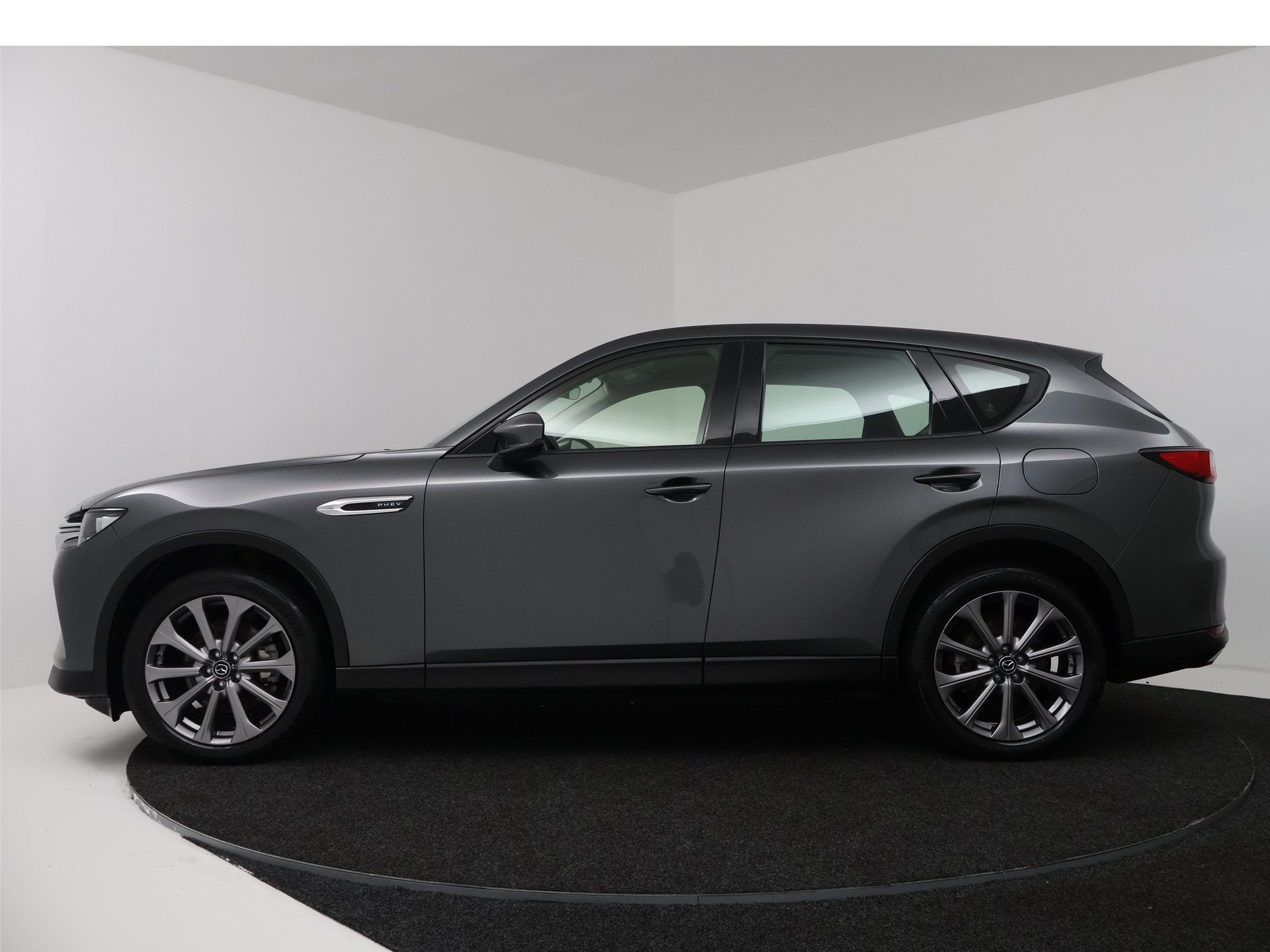 Mazda CX-60 2.5 e-SkyActiv PHEV Exclusive-Line Comfort Pack, Auto's, Automaat, Gebruikt, Zwart, 4 cilinders